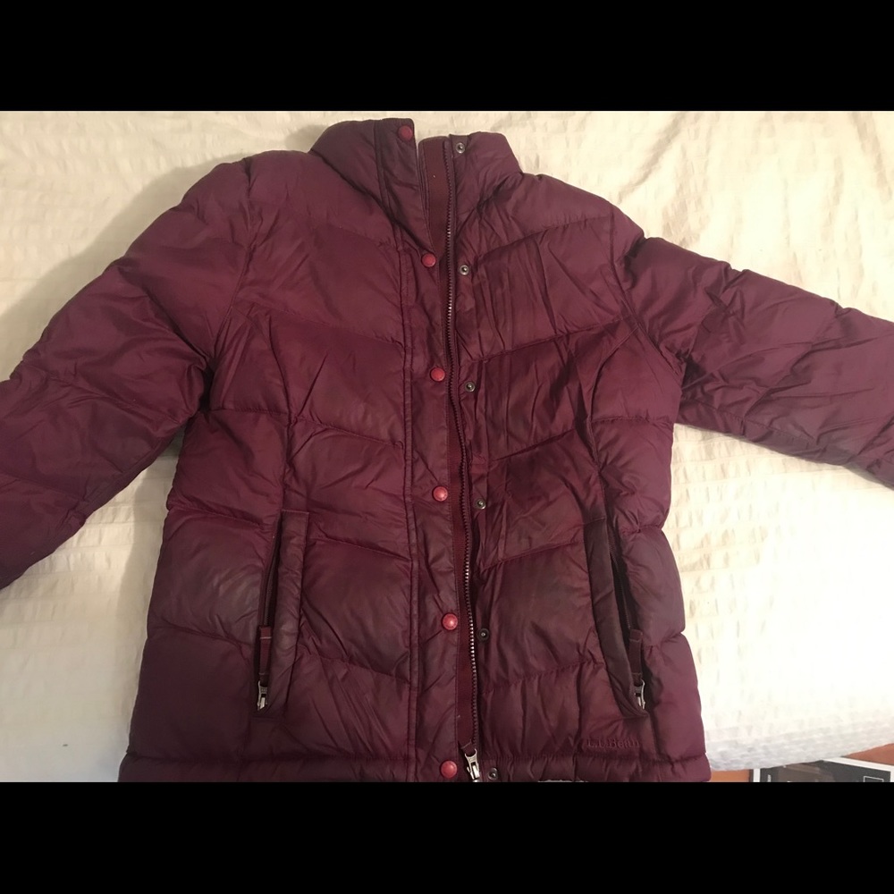 LLBean winter puffy coat